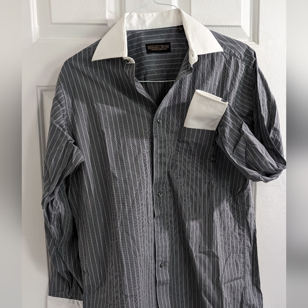 Donald J. Trump Signature Collection dress shirt
